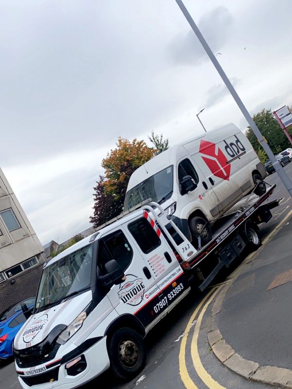 Breakdowns for all commercial vehicles. 
