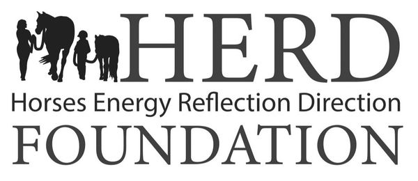 Herd Foundation logo - Horses Energy Reflection Direction