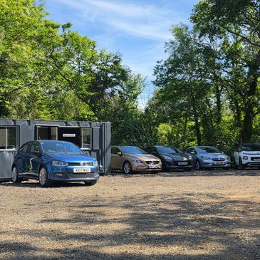 Our used car forecourt near Turners Hill in Crawley Down.
