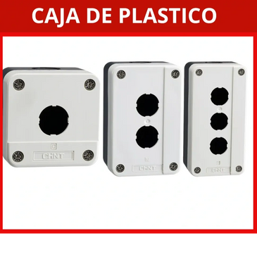 Caja para la colocación de botones y señalización de 22mm (botes, luz indicadora, potenciómetro)