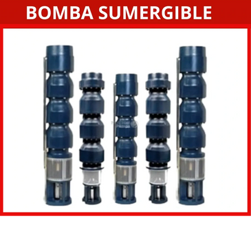 Bomba sumergible de la marca Altamira, robusta y eficiente, diseñada para pozos profundo 