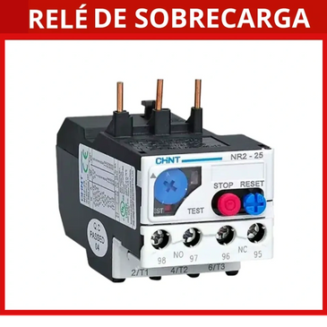 Dispositivo electromecánico para motores eléctricos, detecta corrientes excesivas y evitando daños 