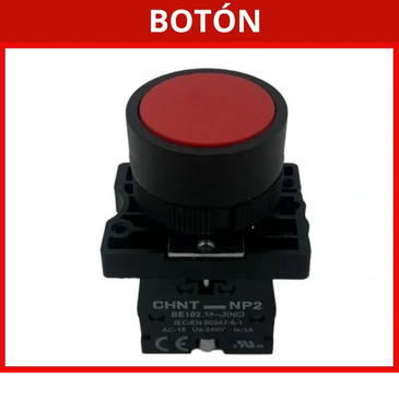 pulsador sencillo es un interruptor que permite o interrumpe el flujo de corriente eléctrica