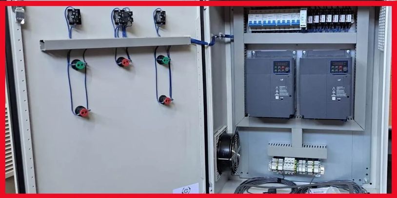 Venta e instalación de suministros para tableros de control eléctrico, contactores, variadores etc. 