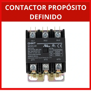 interruptor electromecánico diseñado para manejar altas corrientes en sistemas de control de motoresk
