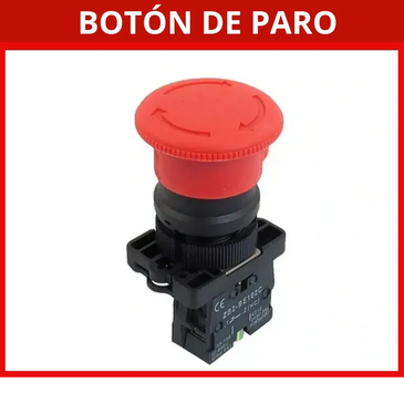 Es un dispositivo de seguridad utilizado para detener inmediatamente la operación de maquinaria