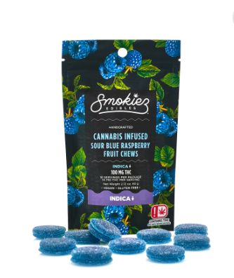 Smokiez 100mg Gummies — 100mg Per Piece