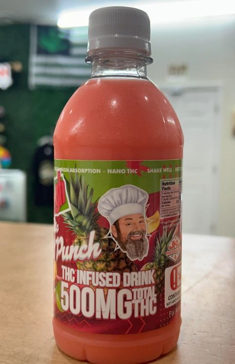 500mg Infused Drinks Fruit Punch