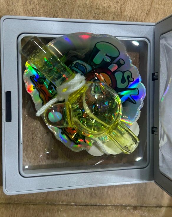Carb Cap Heady Fisk Glass