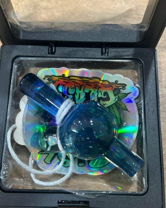Carb Cap Heady Fisk Glass