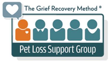 Logo for The Grief Recovery Method Pet Loss Support Group.