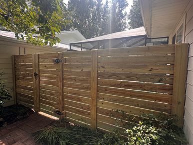  Wood Fence Installation in Gainesville, FL