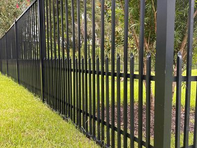 Aluminum Fence Installation in Gainesville, FL