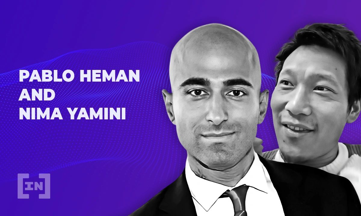 Pablo Heman and Nima Yamini the founder of pablo's discord portrait