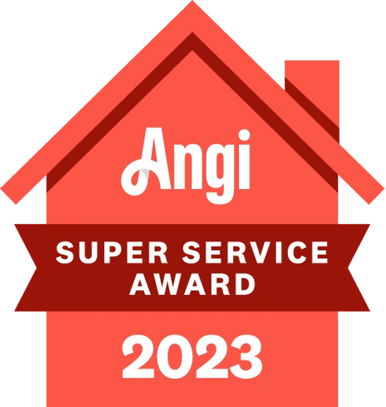 2023 Angi Super Service Award 