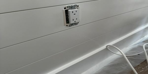 new receptacle outlet change
