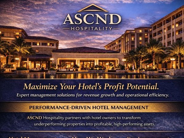 ASCND Hospitality offers expert hotel management for profit growth.