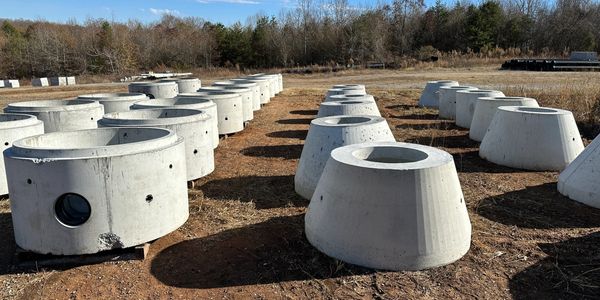 precast concrete structures, manholes, catch basins, headwalls