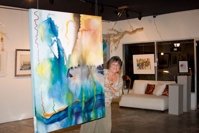 Sue Boydston, abstract artist