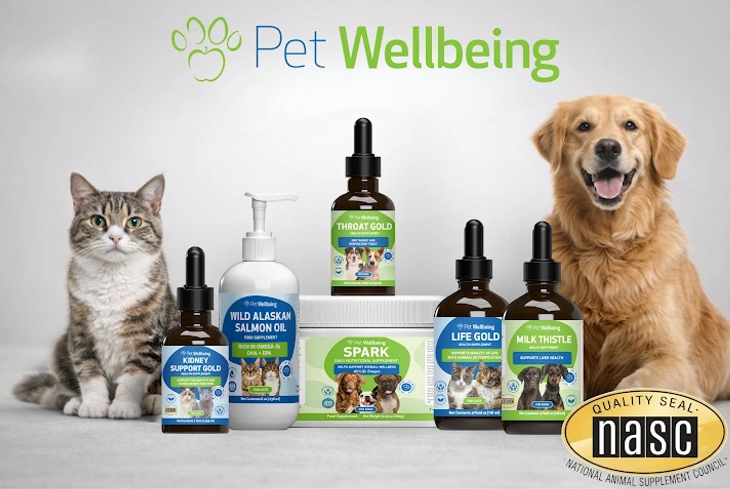 Pet Wellbeing group of products