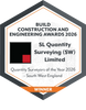 Build
Construction and Engineering Awards
Quantity Surveyors of the Year
2026 Winner
Exeter, Devon