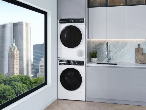 Compact Condensation dryer washer under counter 