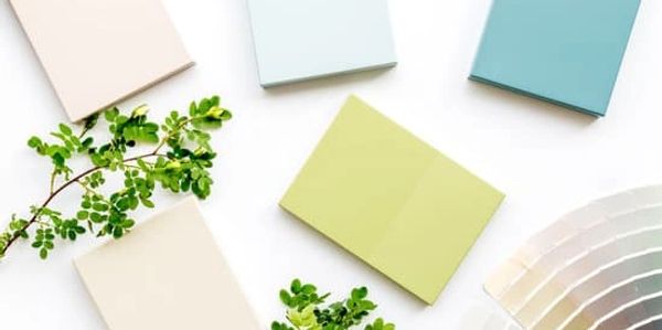 Paint color samples