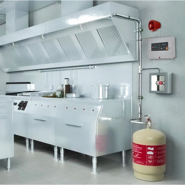 Ceasefire’s LPCB certified Wet Chemical Based Kitchen Fire Suppression Systems are designed exclusiv