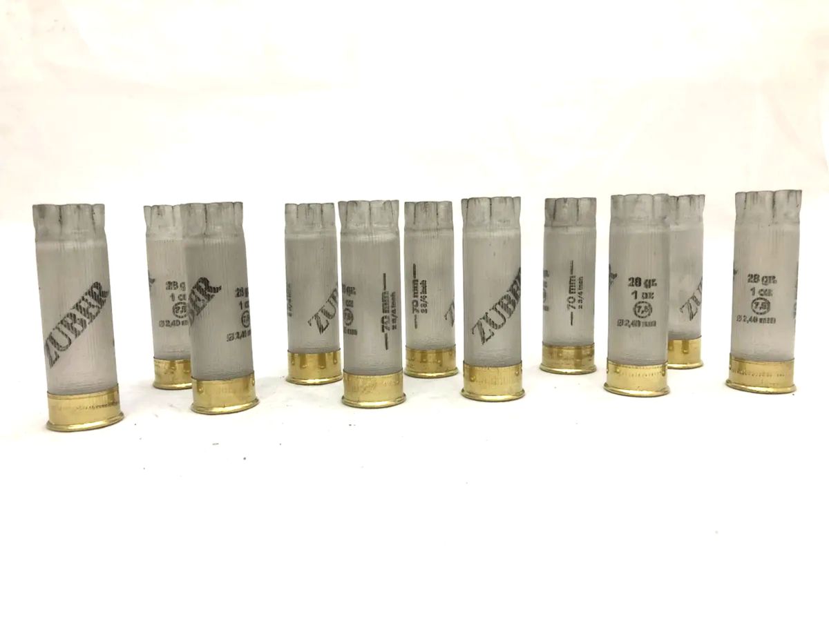 Zuber Clear Shotgun Shells
