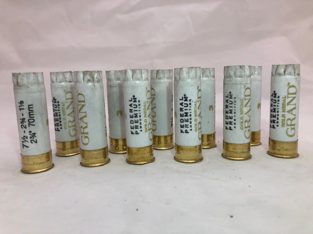 Federal Gold Medal White Shotgun Shells
