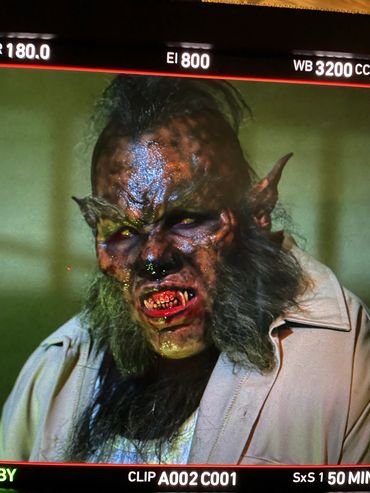 Project: Gorgazma Werewolf
Makeup: Ana Victoria Esquivel, Heather Mages and Apple Love