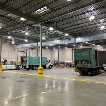 Truck depot.