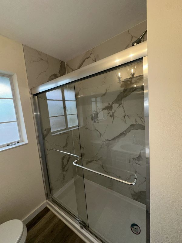 After: Tub to Shower Conversion