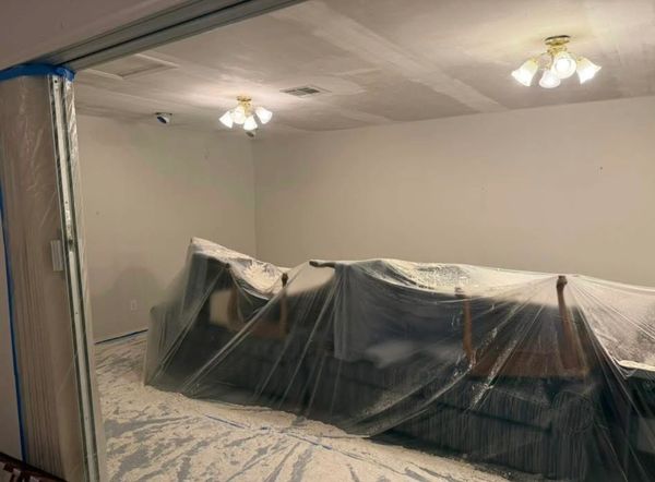 Popcorn ceiling removal 