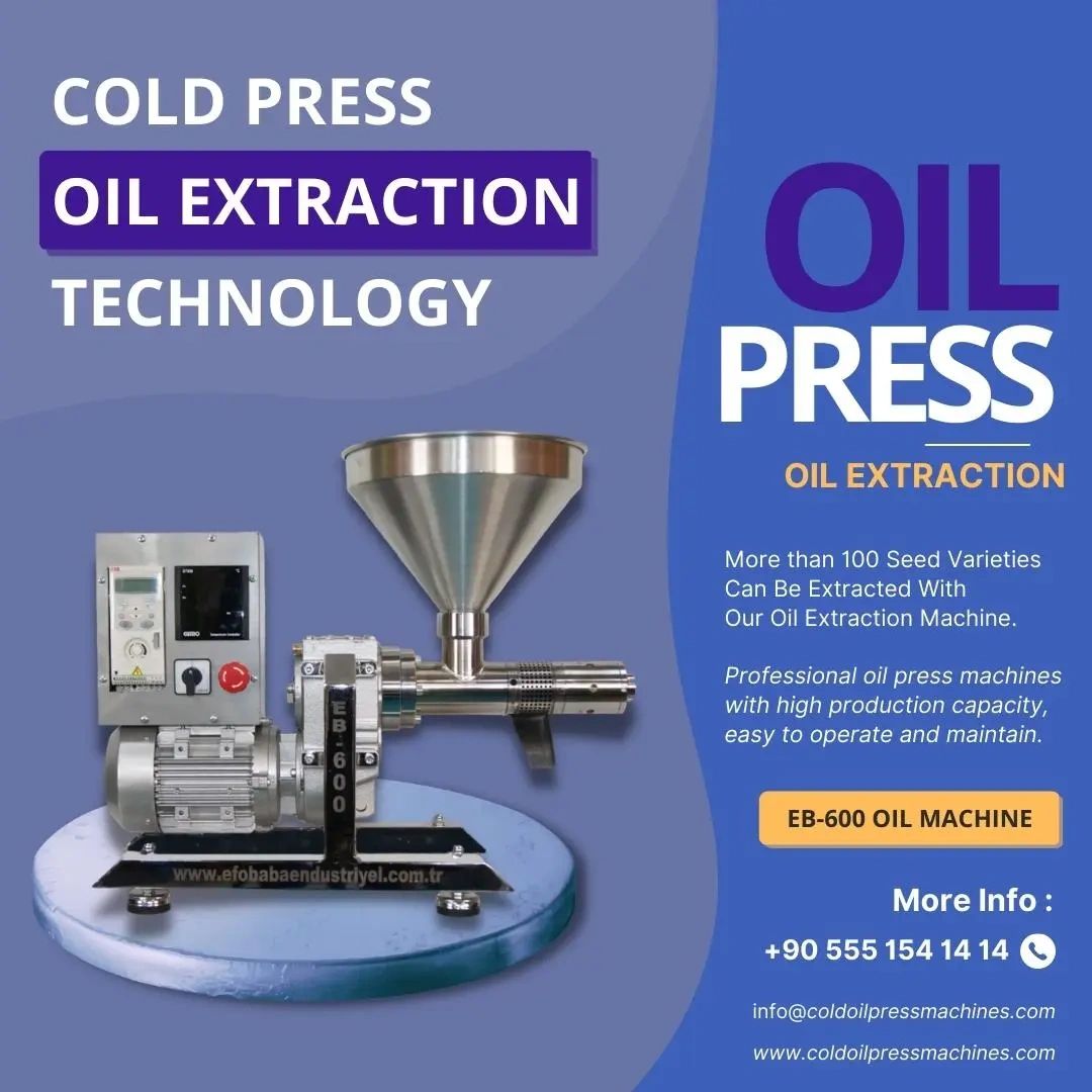 Oil Press 100 - Cold Press Oil Machines