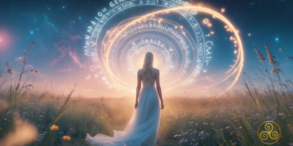 Woman guided through Human Design and Gene Keys