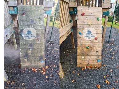 School playground cleaning