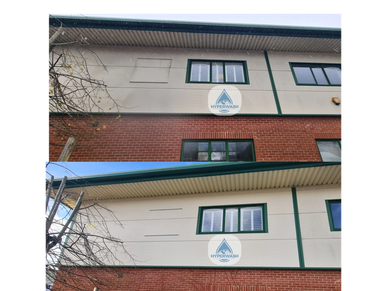 industrial units cladding clean in Salisbury