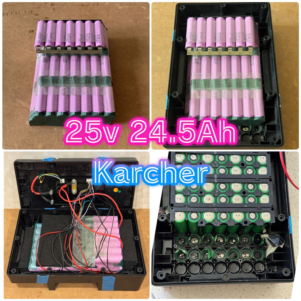 Li-ion battery for Karcher 6.654-294.0
Maintenance and cell replacement.