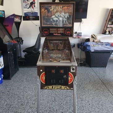 Williams Fire! pinball machine