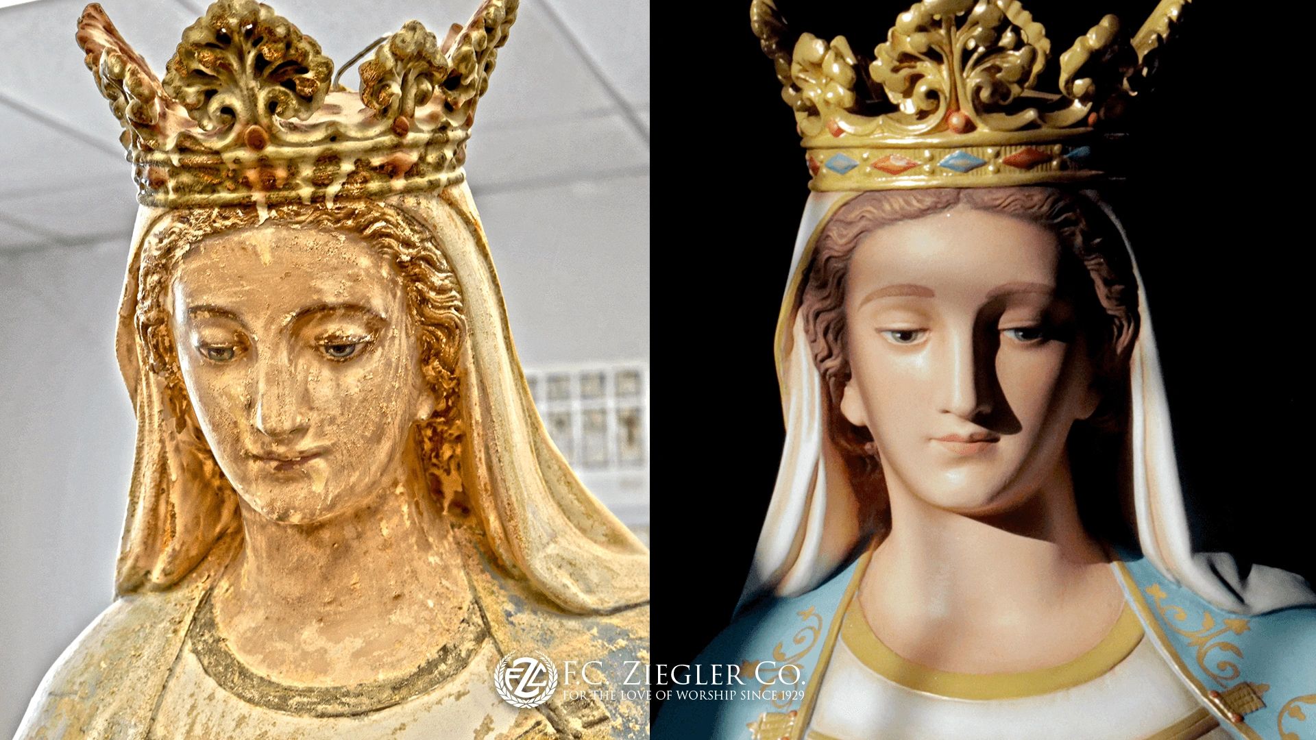 Church Statue Restoration & Sacred Art Repair