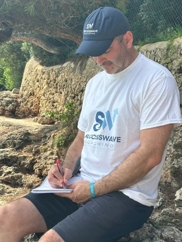 Coach Steve journaling