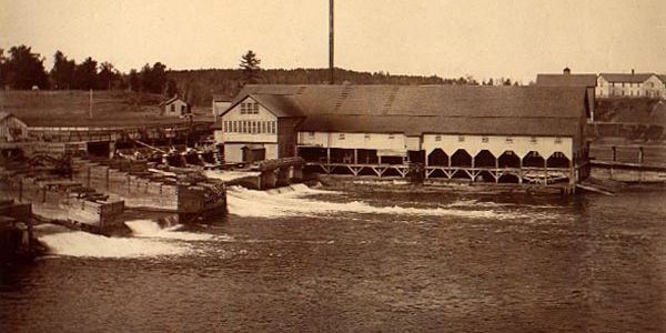 Lumber Mill on the Red Cedar