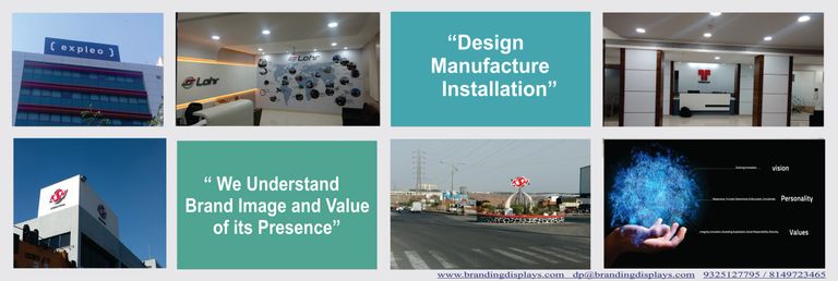 We are In to Manufacturing of Signage and Graphics with an extensive experience .