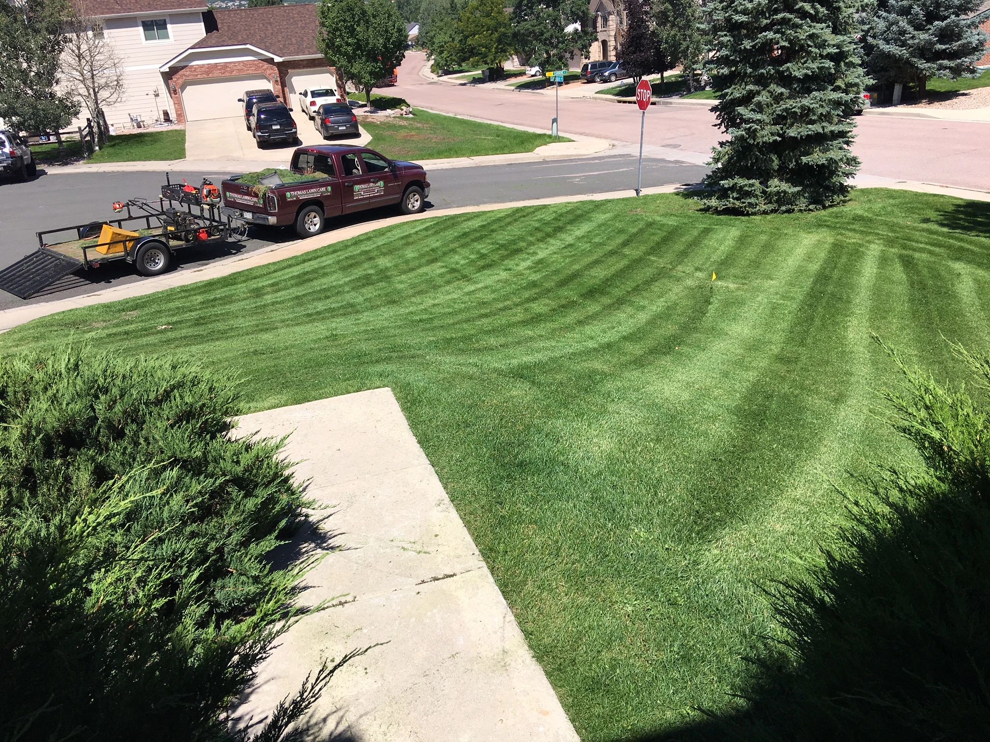 Thomas Lawn Care - Aeration, Lawn Care, Aeration, Lawn Service