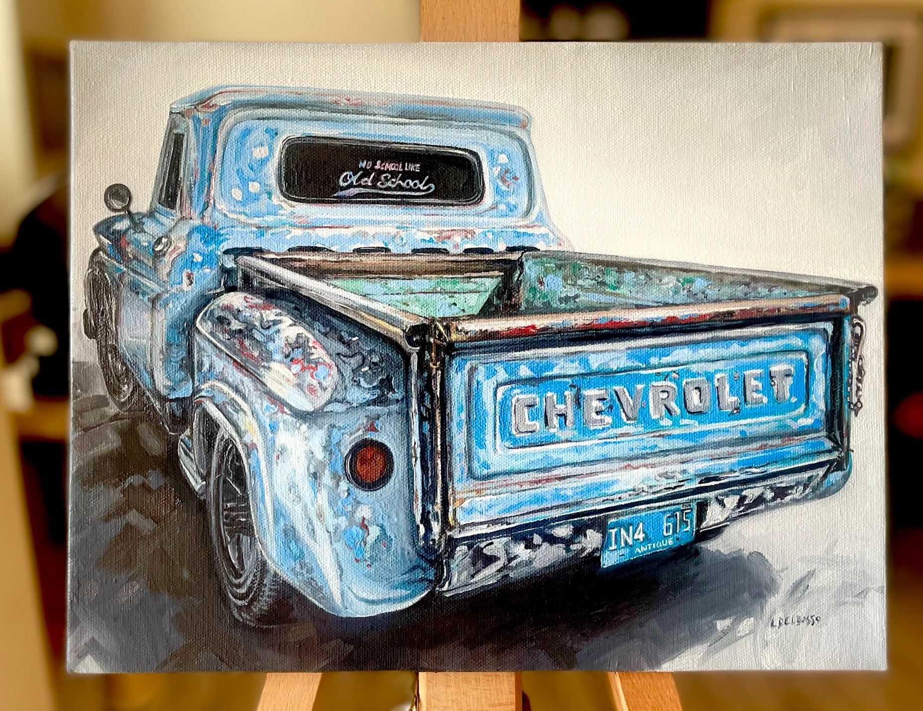 Chevy
Oil on Canvas
11" x 14"