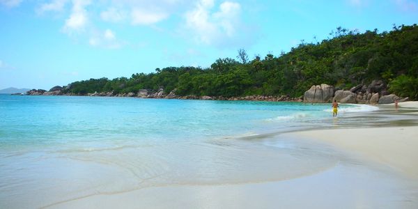 Anse Georgette beach