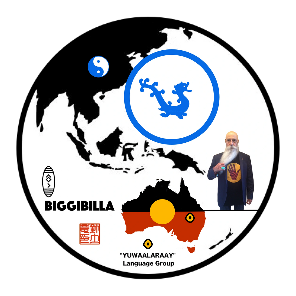 Biggibilla: Martial Arts Principal - Australian First Nations Phygital Art Works Artist. 