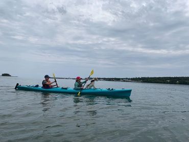 Tandem kayak tour