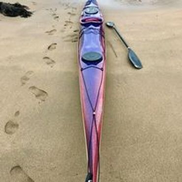 Valley Rapier Kayak on the beach